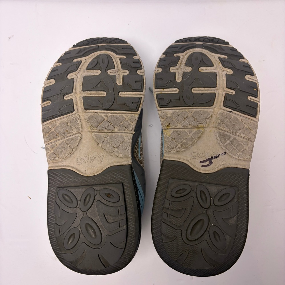 Gravity Defyer G-Defy Mighty Walk Shoes Women's 9.5 Gray Blue Comfort Fit - Picture 14 of 14